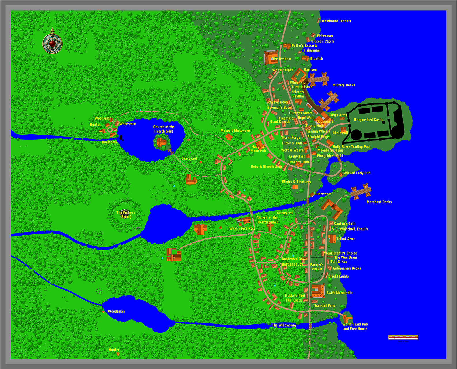 Map of Dragonsford